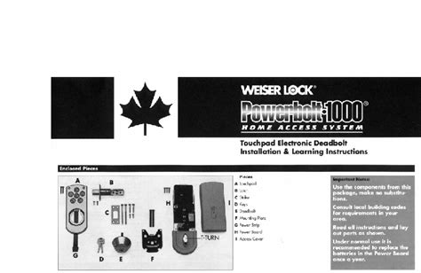 Image result for Weiser Programming Lock Instructions