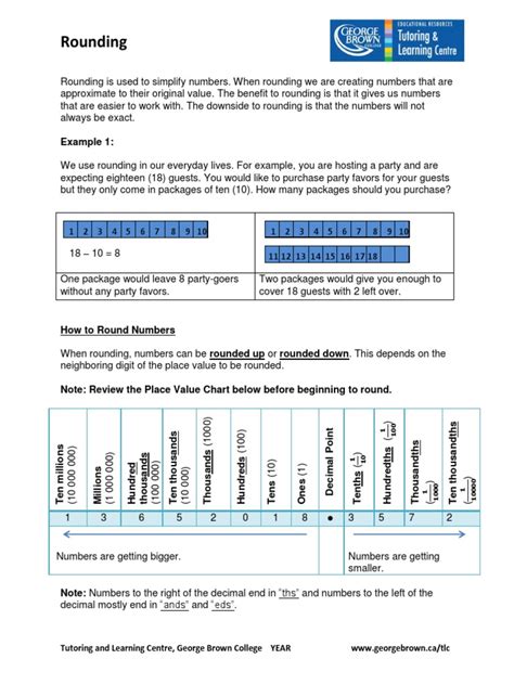 Rounding: Example 1 | Download Free PDF | Decimal | Mathematical Notation