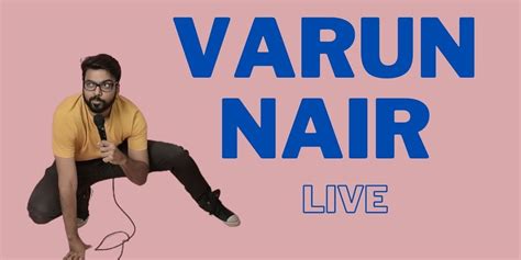 Varun Nair Live, Spades: Mumbai, 11 January 2025 | AllEvents