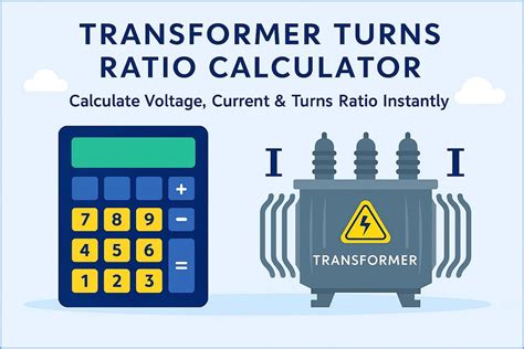 Transformer Turns Ratio Calculator – Calculate Voltage, Current & Turns Ratio Instantly ...