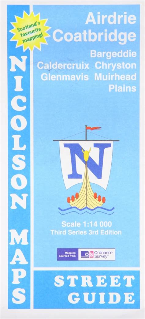 Buy Airdrie Street Guide: Coatbridge, Bargeddie, Caldercruix, Chryston ...