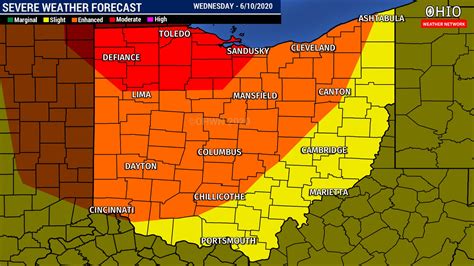 Ohio Weather Map Northeast Ohio Weather Forecast: Rain And Rumbles,