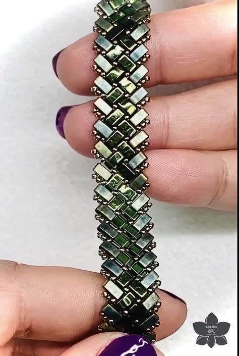 Free Tutorials Using Tila Beads 的图像结果