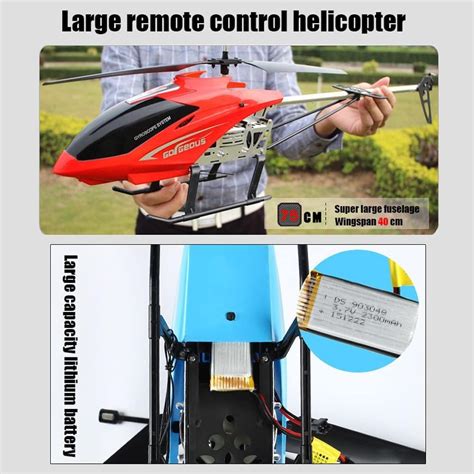 VanFty Large Fall Resistant RC Helicopter with LED India | Ubuy