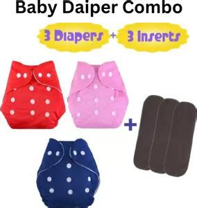 SOLIDA Free Size Adjustable Reusable Washable Cloth Baby Kids Diaper ...