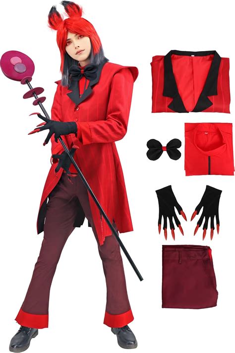 C-ZOFEK Red Cosplay Costume Jacket with Tie and India | Ubuy