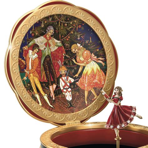 The Bradford Exchange 'Clara And The Nutcracker' Heirloom Porcelain ...