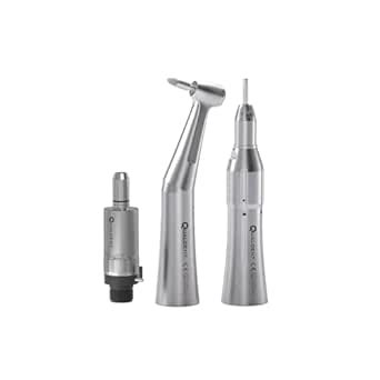 Qualdent Dental Handpiece Set of 3 - Airmotor Engine, Push Button ...