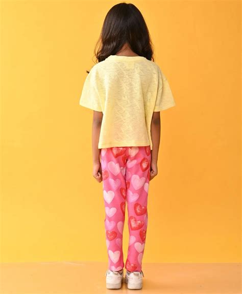 Artist print LEGGING SET FOR girls | SUMMER SETS FOR girls - ANTHRILO ...