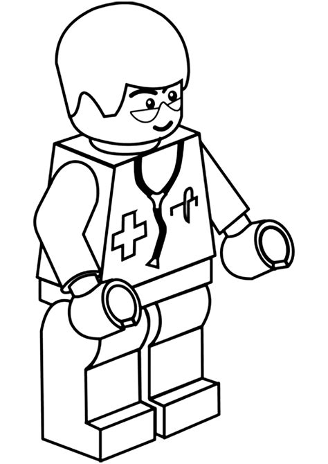 Free Lego Coloring Pages: Print & Color Fun! - Printable Aesthetic