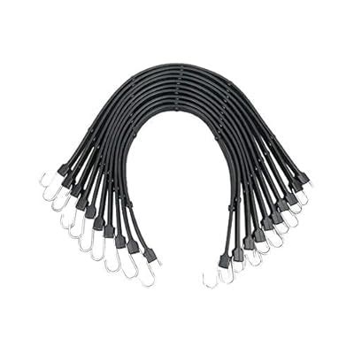 Buy ROBLOCK Adjustable Rubber Tarp Straps 31" Long Heavy-Duty Tie EPDM ...