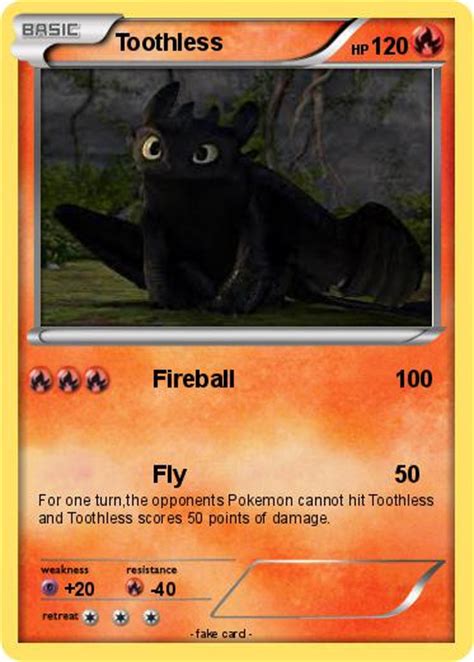 Image result for Toothless Pokemon Card