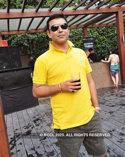 Kushal Rana during DME pool party in Delhi.