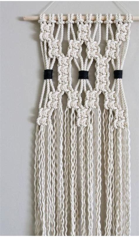 Image result for Small Macrame Wall Hanging Free Pattern