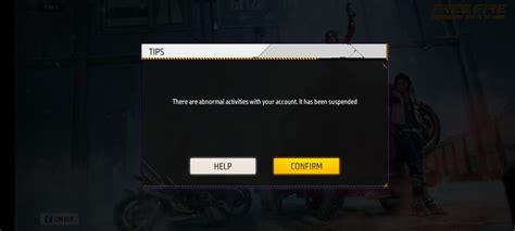 Garena — Id unsuspend