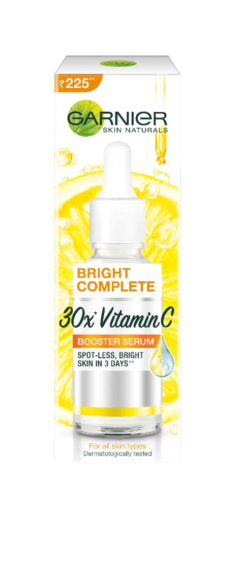 Garnier Skin Naturals Bright Complete Vitamin C Booster Serum, 15 ml ...