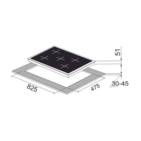 Carysil 90 cm 5 Burner Hob Tek Plus Series TEK PLUS 90 5 on Decure.in