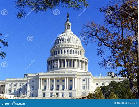 The Capitol Building in Washington DC, Capital of the United States of America Stock Image ...