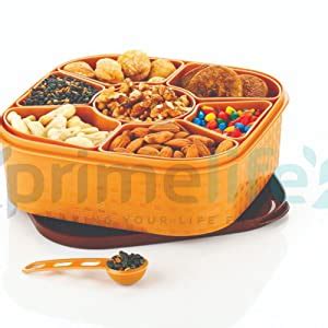 Buy Primelife Plastic Square 7 Sections Multipurpose Masala Rangoli ...