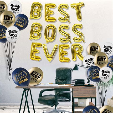 27 Fun Boss’s Day Decorations To Show Appreciation – Pink Pop Design