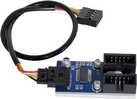 CY USB 2.0 9 Pin Motherboard Header Adapter Cable India | Ubuy