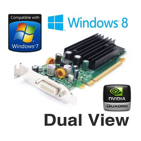 nVidia GeForce 9300 GE 256MB PCI-E Dual Display DMS-59 Low profile...