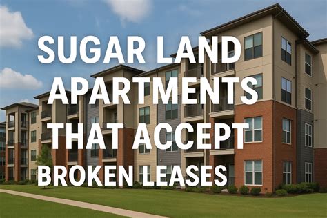 Sugar Land Apartments That Accept Broken Leases | Rise Apartments