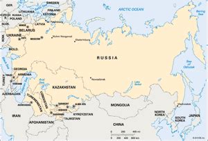 Image result for Russia Map