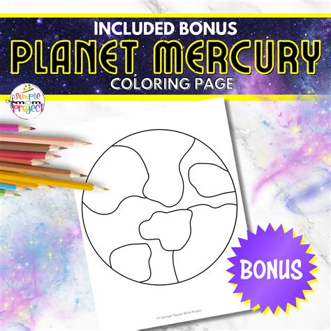 Mercury Coloring Pages [2025]