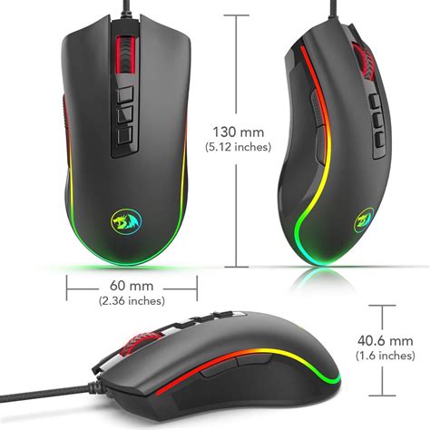 Cobra M711 Wired RGB Gaming Mouse – Redragon India