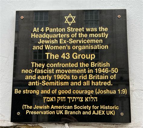 Former secret London HQ of Jewish anti-fascist group commemorated