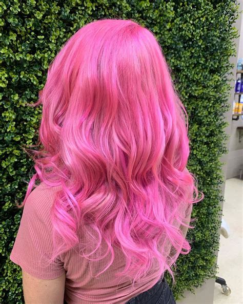 Virgin Pink | Bright pink hair, Hair color crazy, Hot pink hair