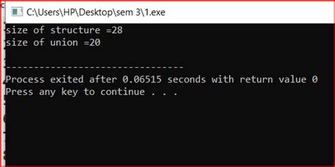 Image result for Explain Structure and Union in C Program