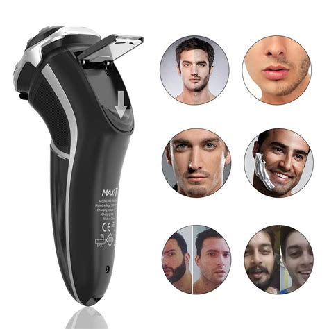Buy MAX-T Electric Razor for Men Rechargeable Wet & Dry Electric Shaver ...