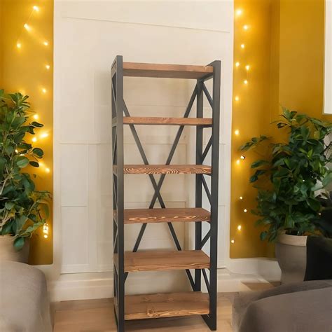 Image result for Rustic Bookcase