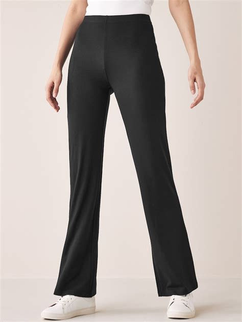 Buy Black Flare Next Full Length Leggings from Next India