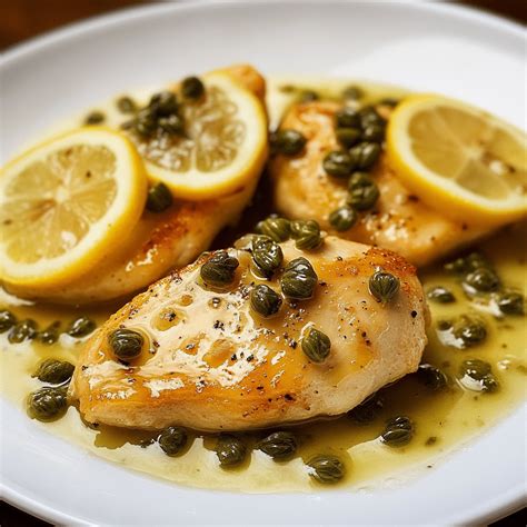 Chicken With Lemon Caper Sauce Recipe - avarecipes.com