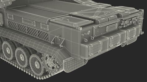 Buk M3 Russian Medium Range Air Defense Missile System 3D model | 3D ...