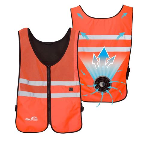 Venture Heat Wearable Fan Vest, 3 Speed Control - Air Circulation ...