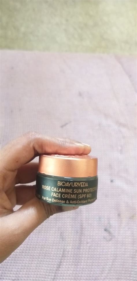 BIOAYURVEDA Rose Calamine Sun Protective Face Cream with Spf 60 Broad ...