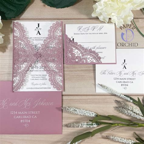 Chantilly Lace A7 Sample – Paper Orchid