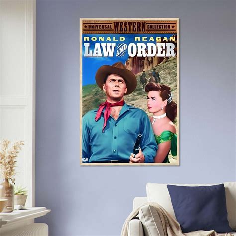 Law and Order (1953) Movie Poster Print - Citiesbox