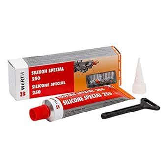 Wuerth - 0890321 045 10 Silicone Engine Sealing Compound, 70 Ml, Red ...