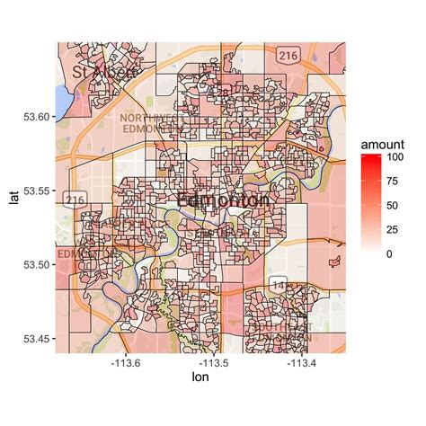 Ggplot Map 的图像结果