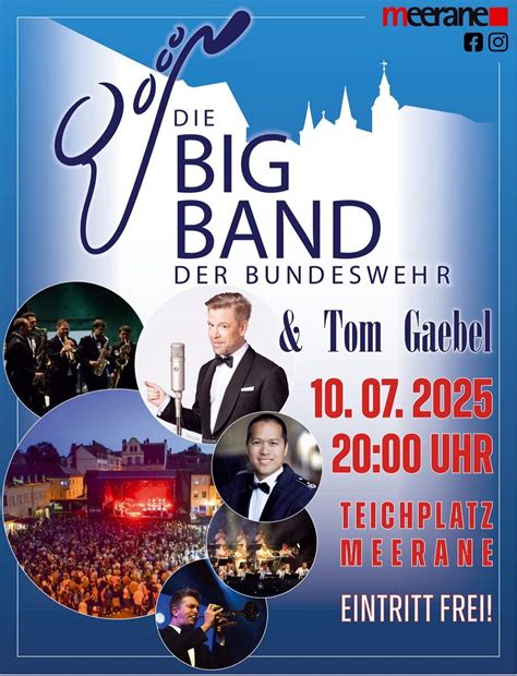 Open Air-Konzert Big Band der Bundeswehr & Tom Gaebel, Teichplatz ...