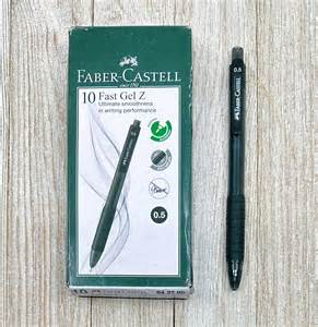 Faber-Castell Fast Gel Z 0.5 mm Gel Ink Pen Review — The Pen Addict