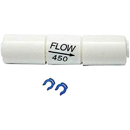 IONIX Plastic Flow Restrictor 450 (Black) for Water Purifier - 1 Pieces ...