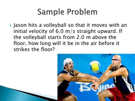 Image result for Sample Problem for Free Fall Throw Down