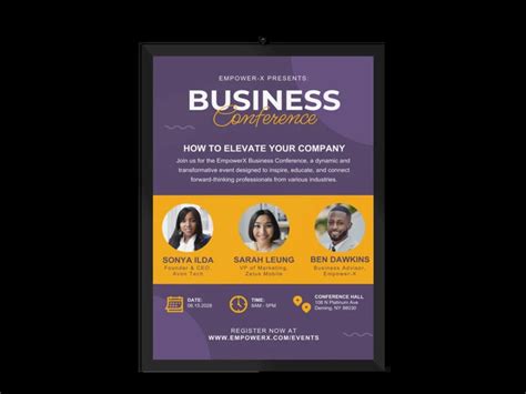 Simple Conference Poster 的图像结果