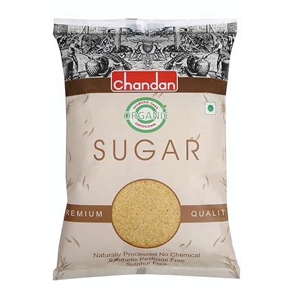 Chandan Organic Brown Sugar 1 kg | Rich in Minerals | Naturally ...